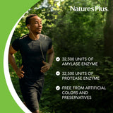 NaturesPlus Ultra-Zyme Multi-Enzyme Supplement ingredients list