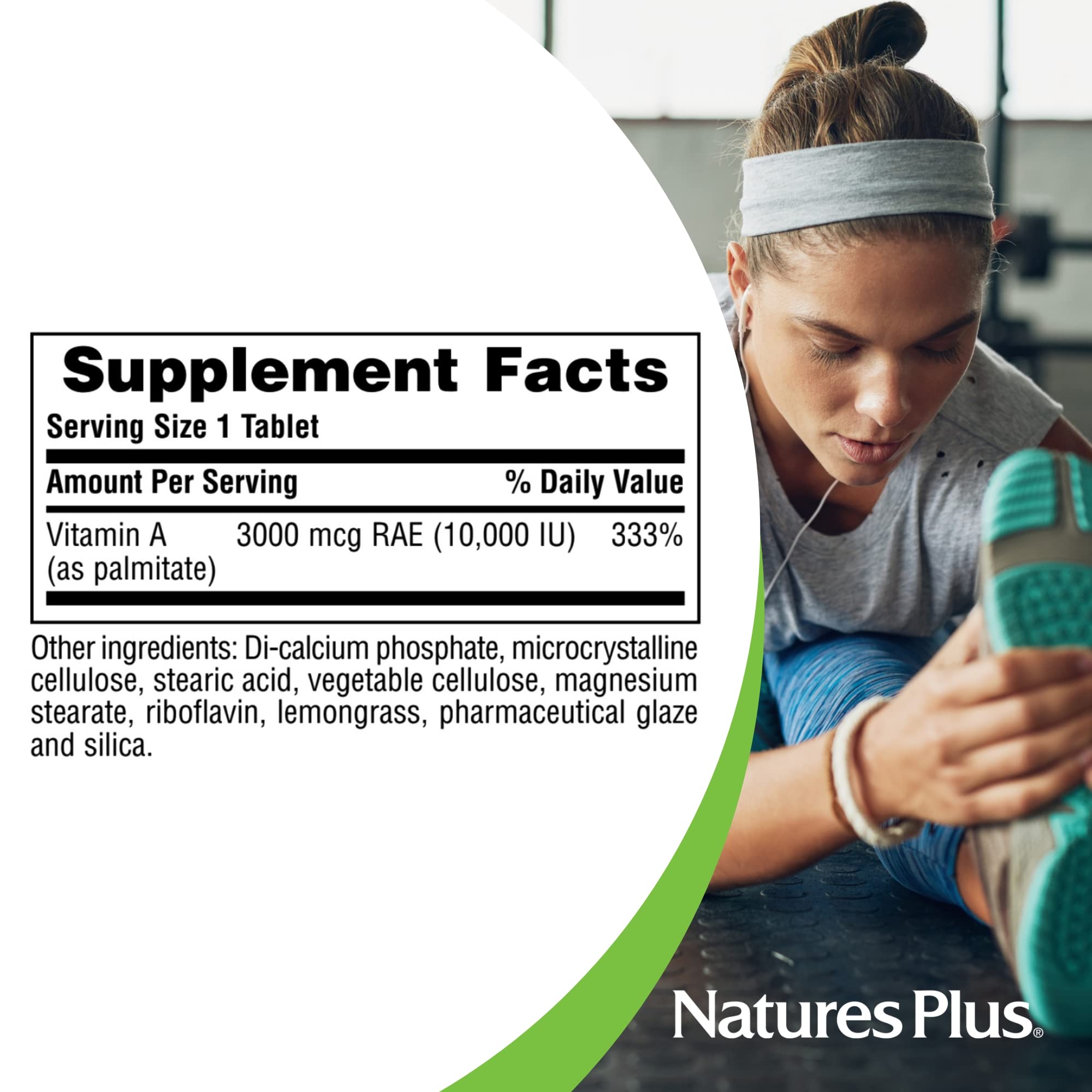 NaturesPlus Vitamin A with lemongrass oil lifestyle scene