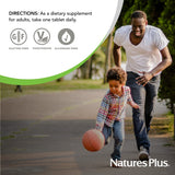 NaturesPlus Vitamin D3 5000 IU capsules with herbal ingredients