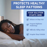NatureU Sleep Aid Supplement back view with nutritional information