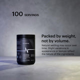 NATUREVOL Creatine Monohydrate canister with workout gear