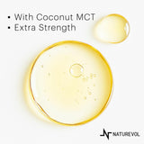 NATUREVOL Vitamin D3 + K2 Softgels with coconut oil ingredients