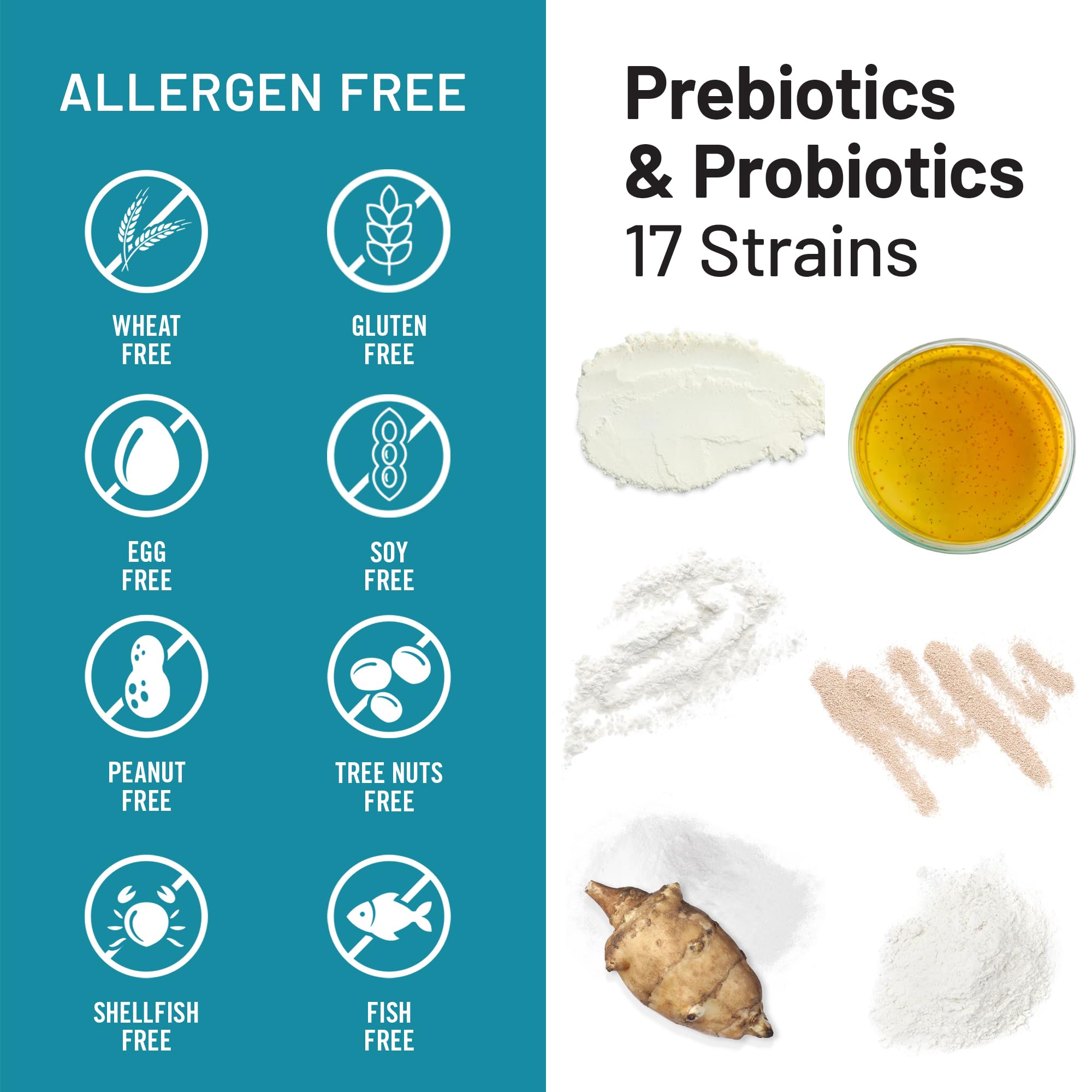 NatureWise 60 Billion CFU Probiotics vegetarian label