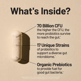 NatureWise 70 Billion CFU Probiotics with measuring spoon