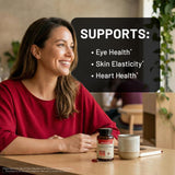 NatureWise Astaxanthin ingredients list on the bottle