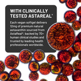 NatureWise Astaxanthin softgel bottle with 60 capsules