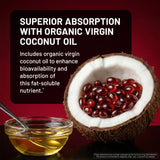 NatureWise Astaxanthin softgel with organic virgin coconut oil