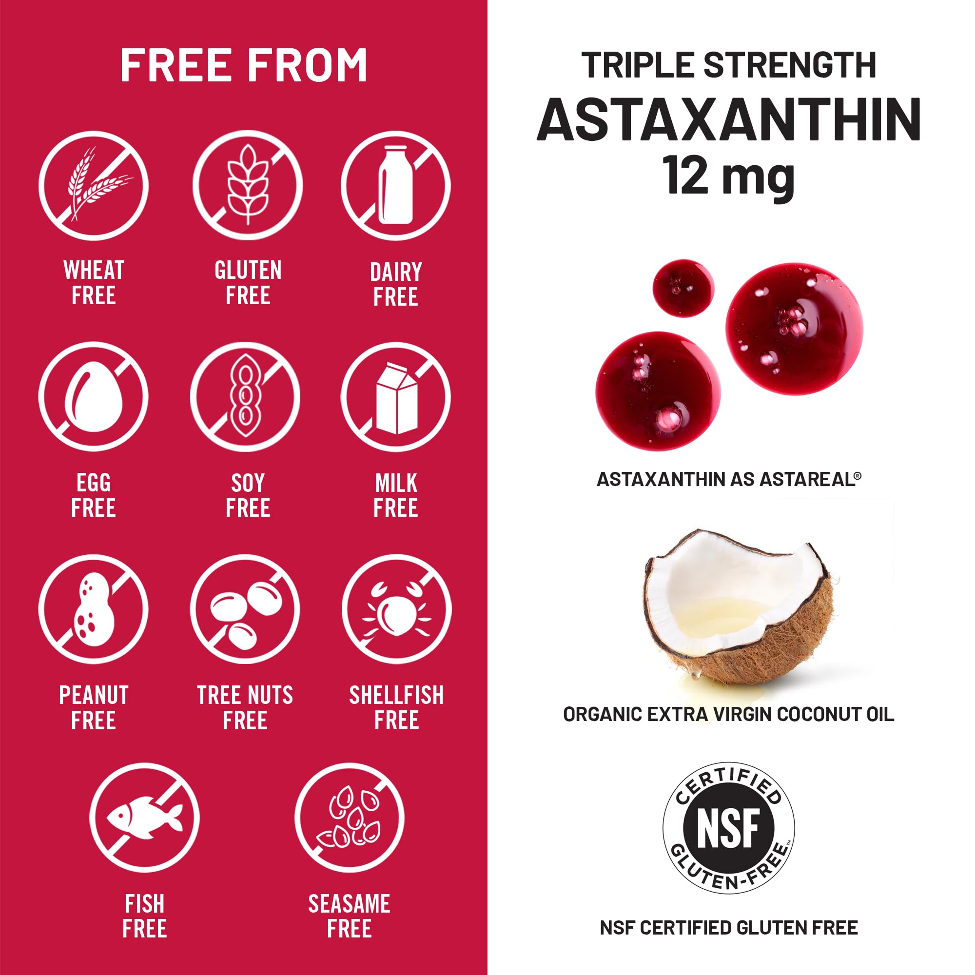 NatureWise Astaxanthin softgels in a lifestyle setting