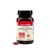 NatureWise Astaxanthin Triple Strength 12mg vegan softgel front view
