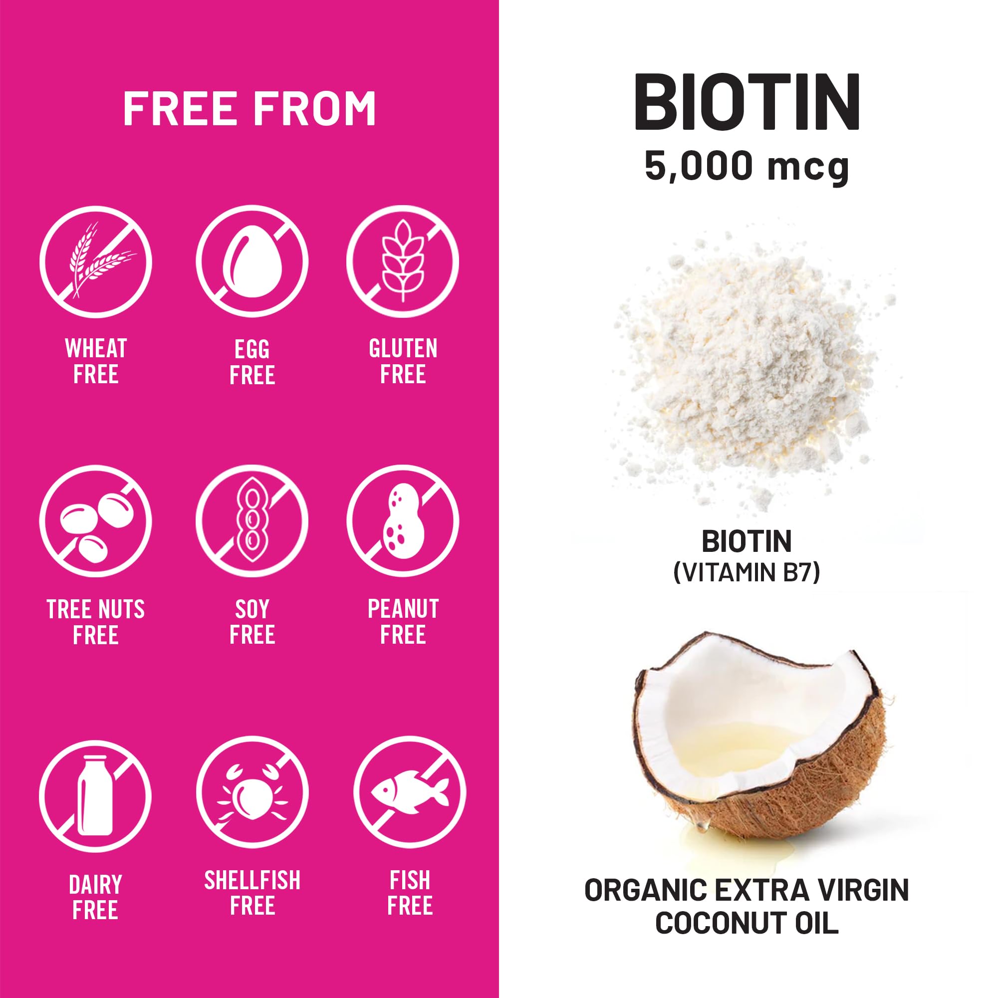 NatureWise Biotin 5,000 mcg softgel lifestyle scene
