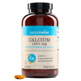 NatureWise Calcium + Vitamin D3 Softgels front view