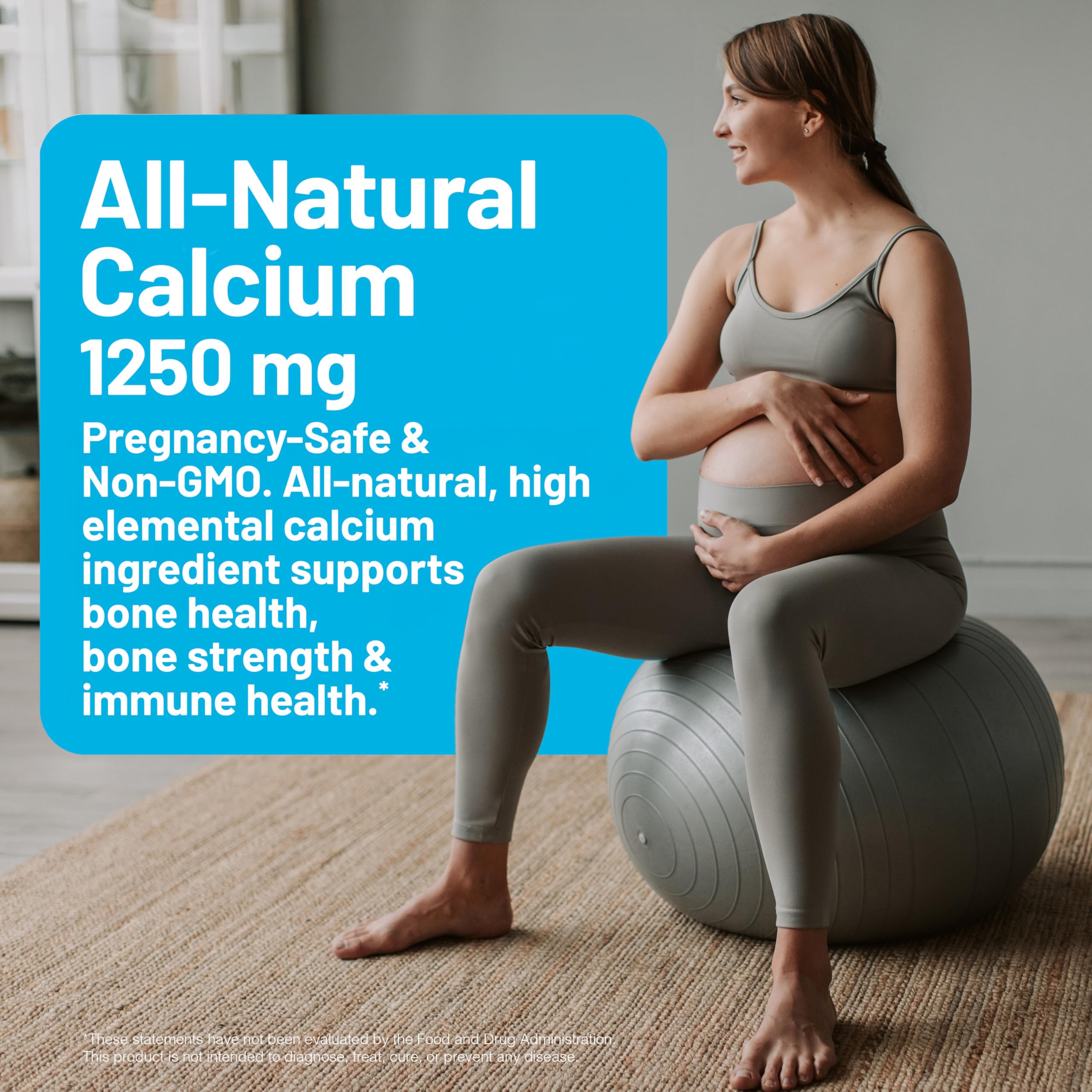 NatureWise Calcium + Vitamin D3 Softgels side view with packaging