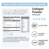 NatureWise Collagen Peptides Powder 20G scoop and powder