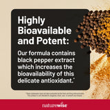 NatureWise CoQ10 200mg + Black Pepper Softgels ingredients list