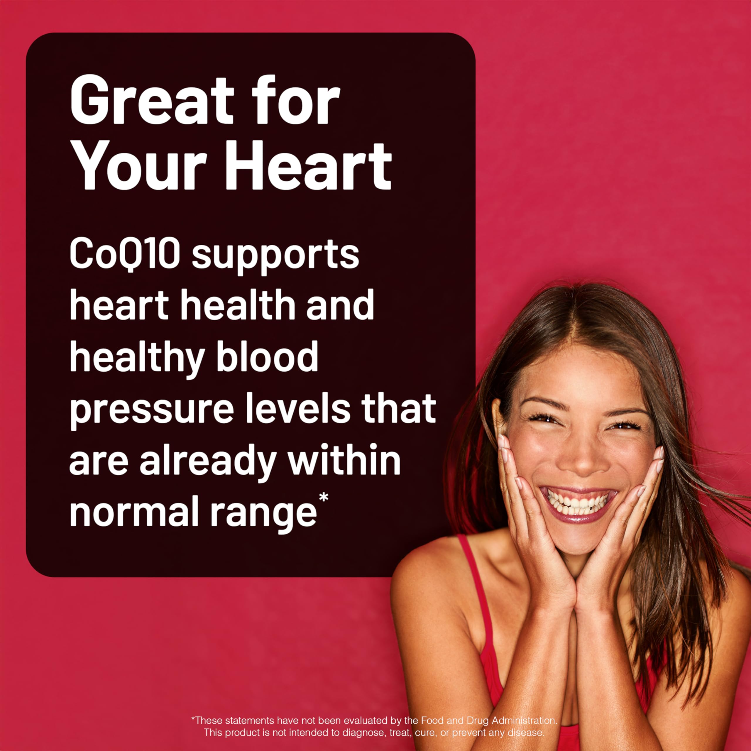 NatureWise CoQ10 200mg Softgels back view with nutritional information