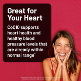 NatureWise CoQ10 200mg Softgels back view with nutritional information