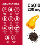 NatureWise CoQ10 200mg Softgels in a lifestyle setting