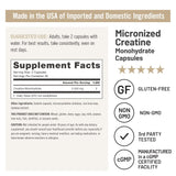 NatureWise Creatine Monohydrate Pills 120g lifestyle shot
