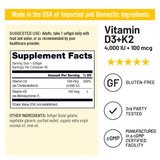 NatureWise D3 + K2 Softgels close-up of softgel