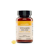 NatureWise D3 + K2 Softgels front view packaging