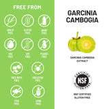 NatureWise Garcinia Cambogia Extract Capsules in a kitchen setting