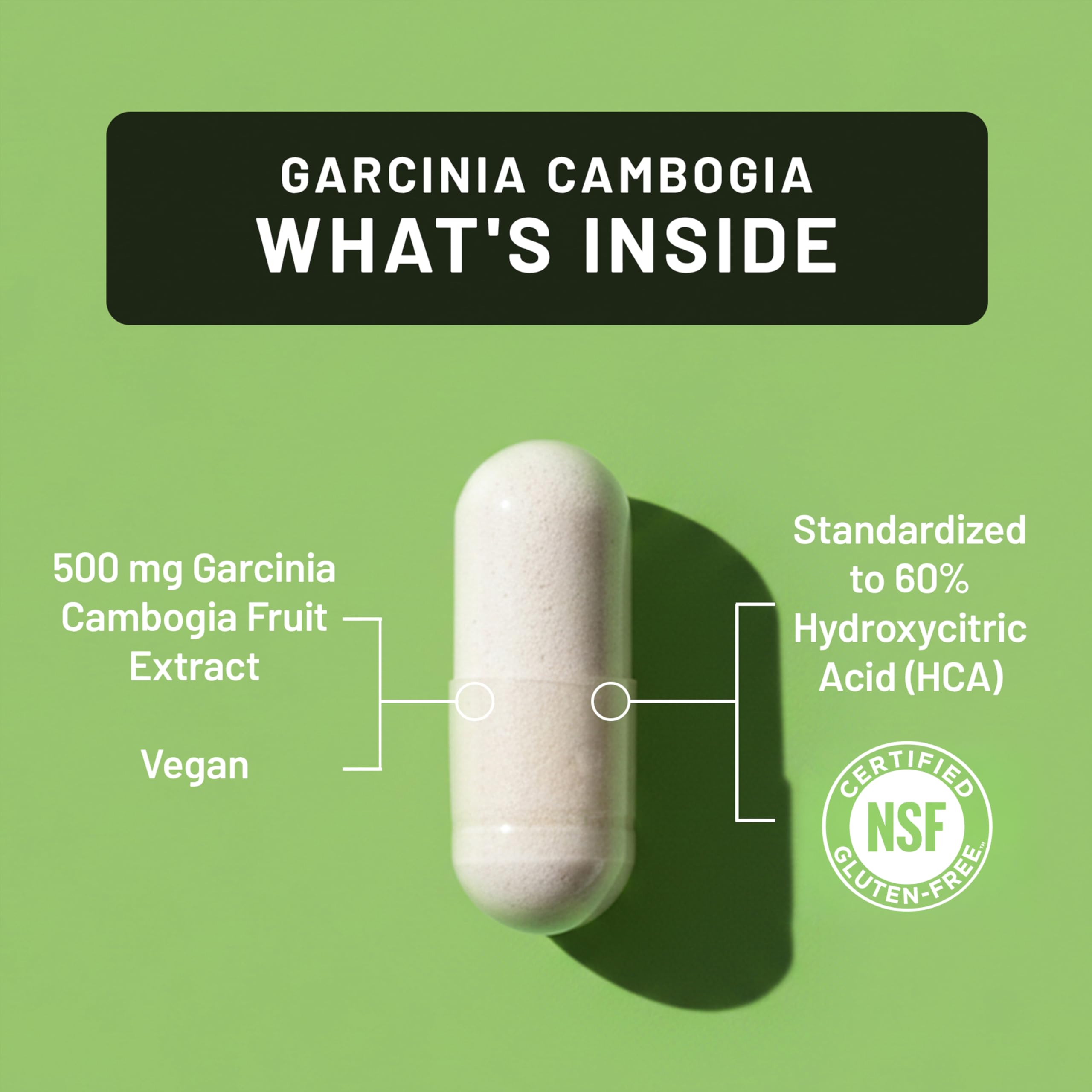 NatureWise Garcinia Cambogia Extract Capsules packaging
