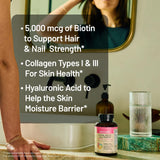 NatureWise Hair, Skin, and Nails Biotin 5000 mcg supplement packaging