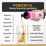 NatureWise Liquid Collagen 4000mg bottle with cap open