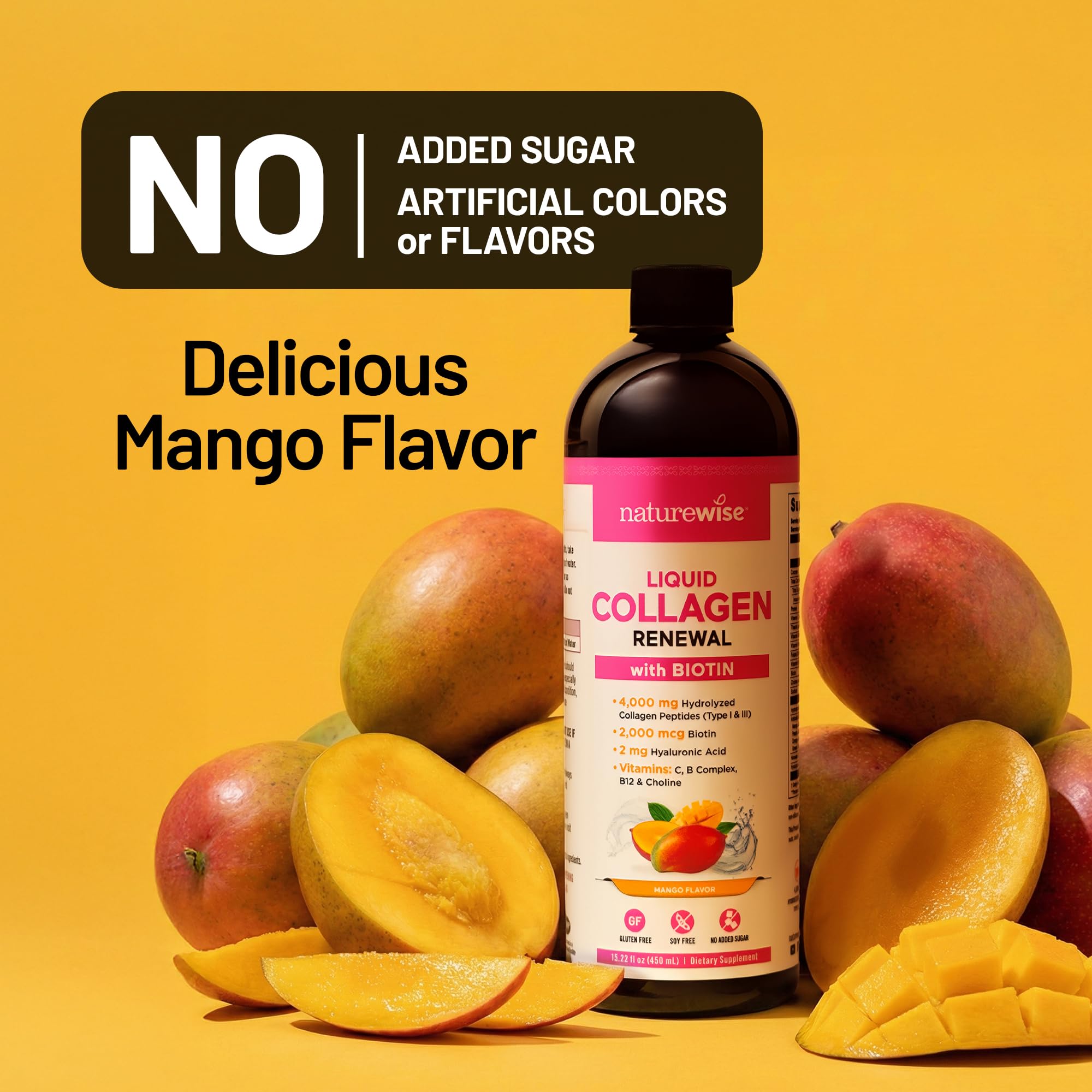 NatureWise Liquid Collagen 4000mg ingredients list