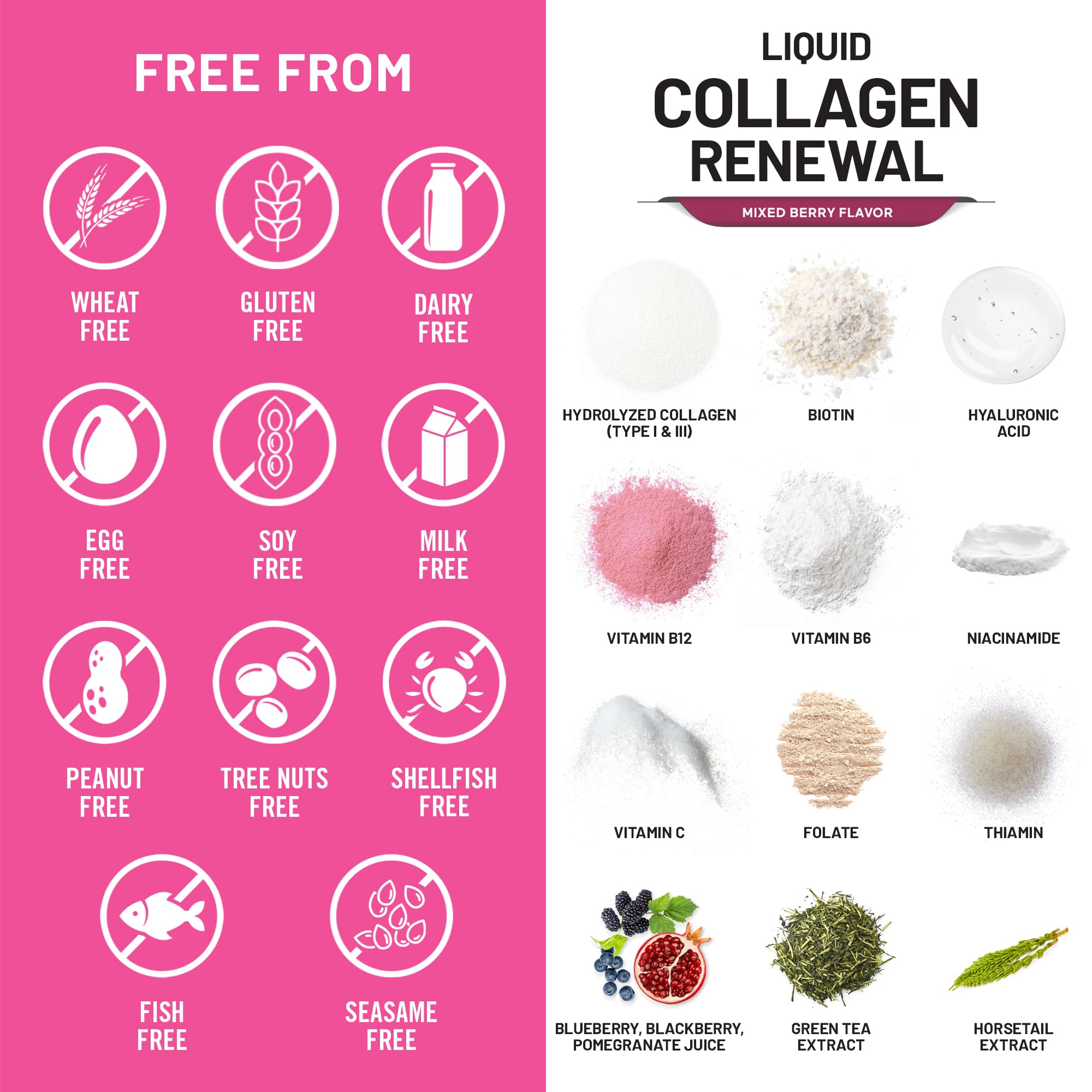 NatureWise Liquid Collagen displayed on a kitchen counter