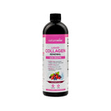 NatureWise Liquid Collagen front view with mixed berry flavour