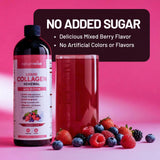 NatureWise Liquid Collagen served in a glass