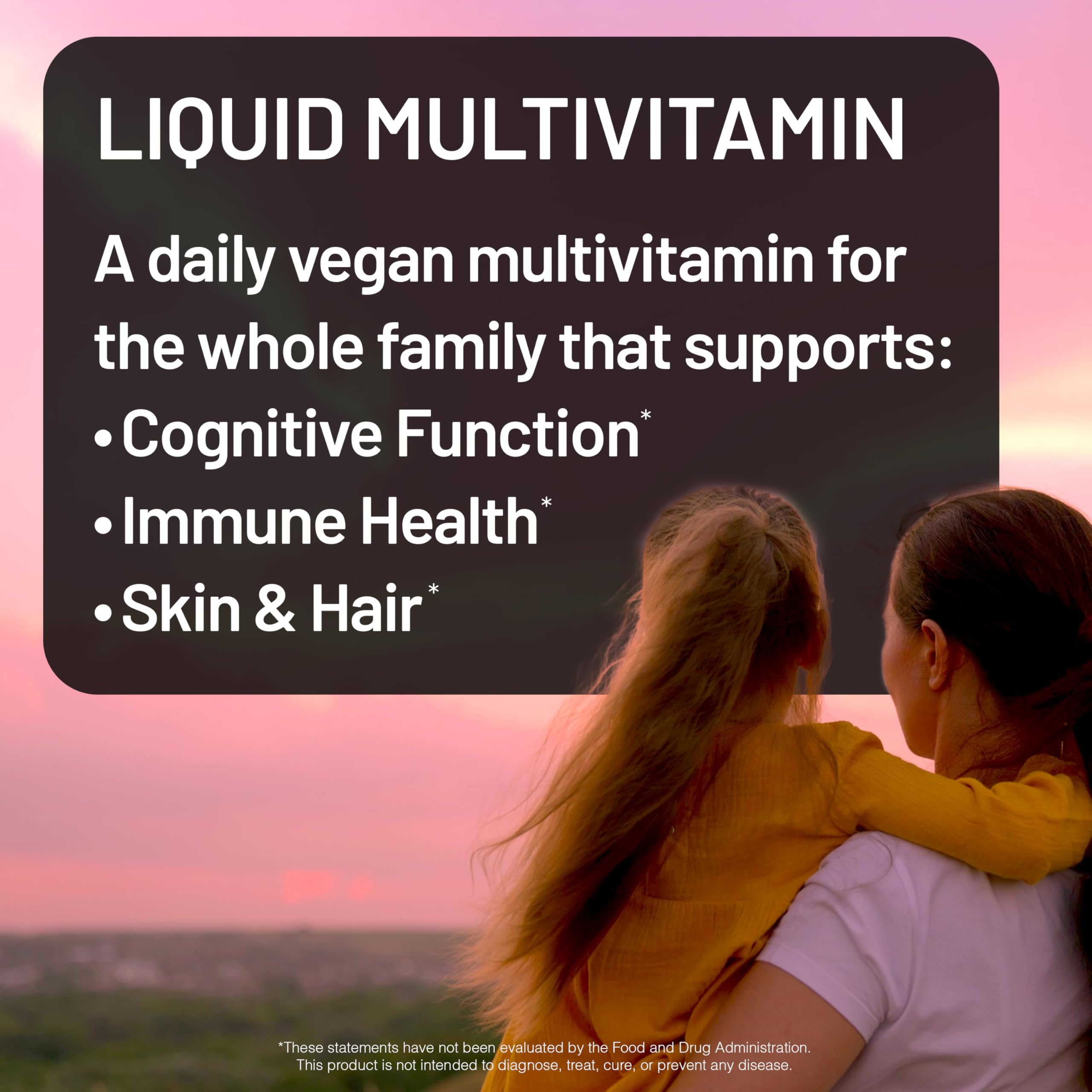 NatureWise Liquid Multivitamin 985g back view showing ingredients