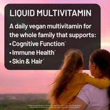 NatureWise Liquid Multivitamin 985g back view showing ingredients