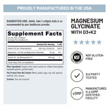 NatureWise Magnesium Glycinate ingredients list