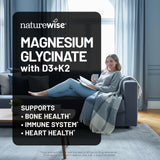 NatureWise Magnesium Glycinate softgel lifestyle shot