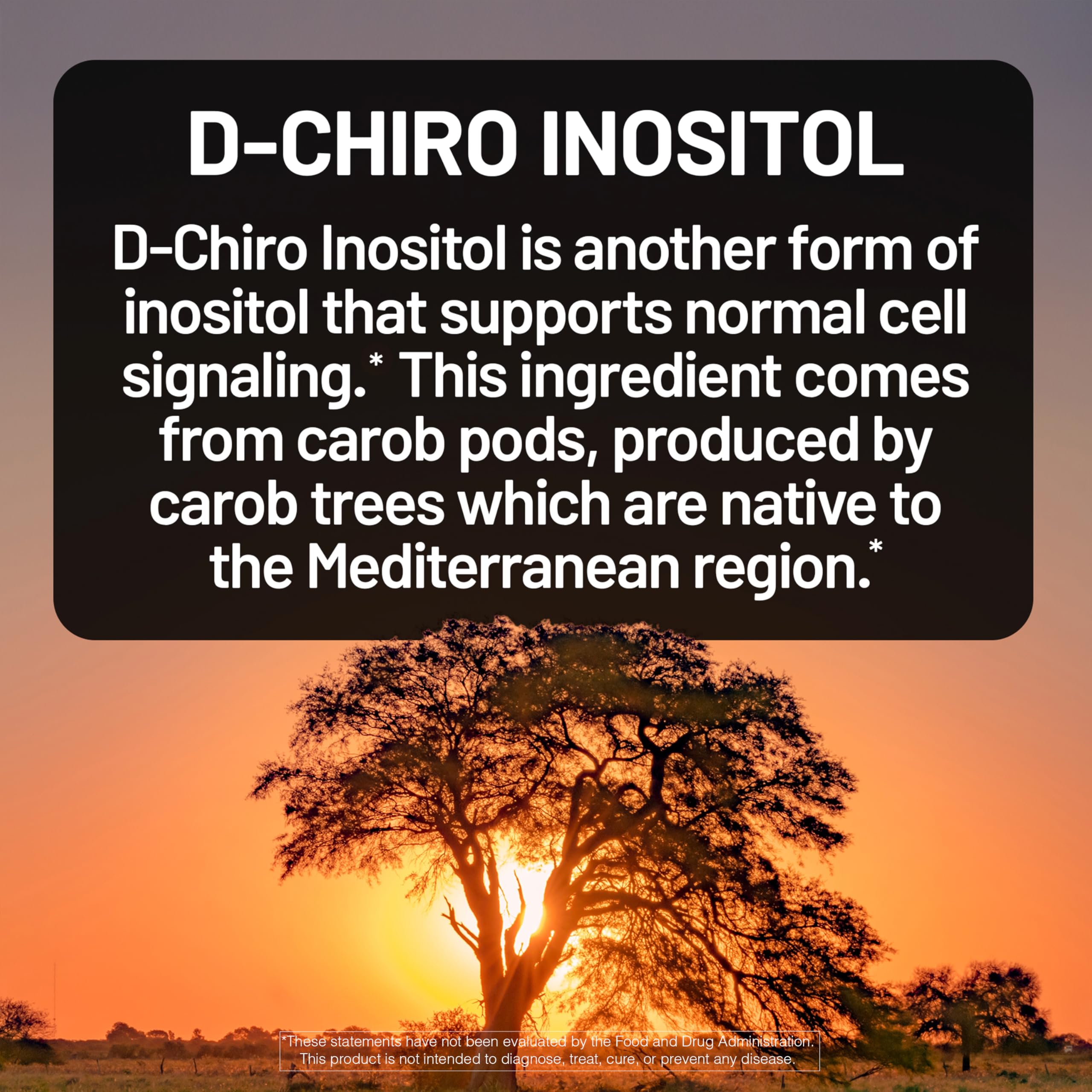 NatureWise Myo & D-Chiro Inositol supplement capsules on a wooden surface