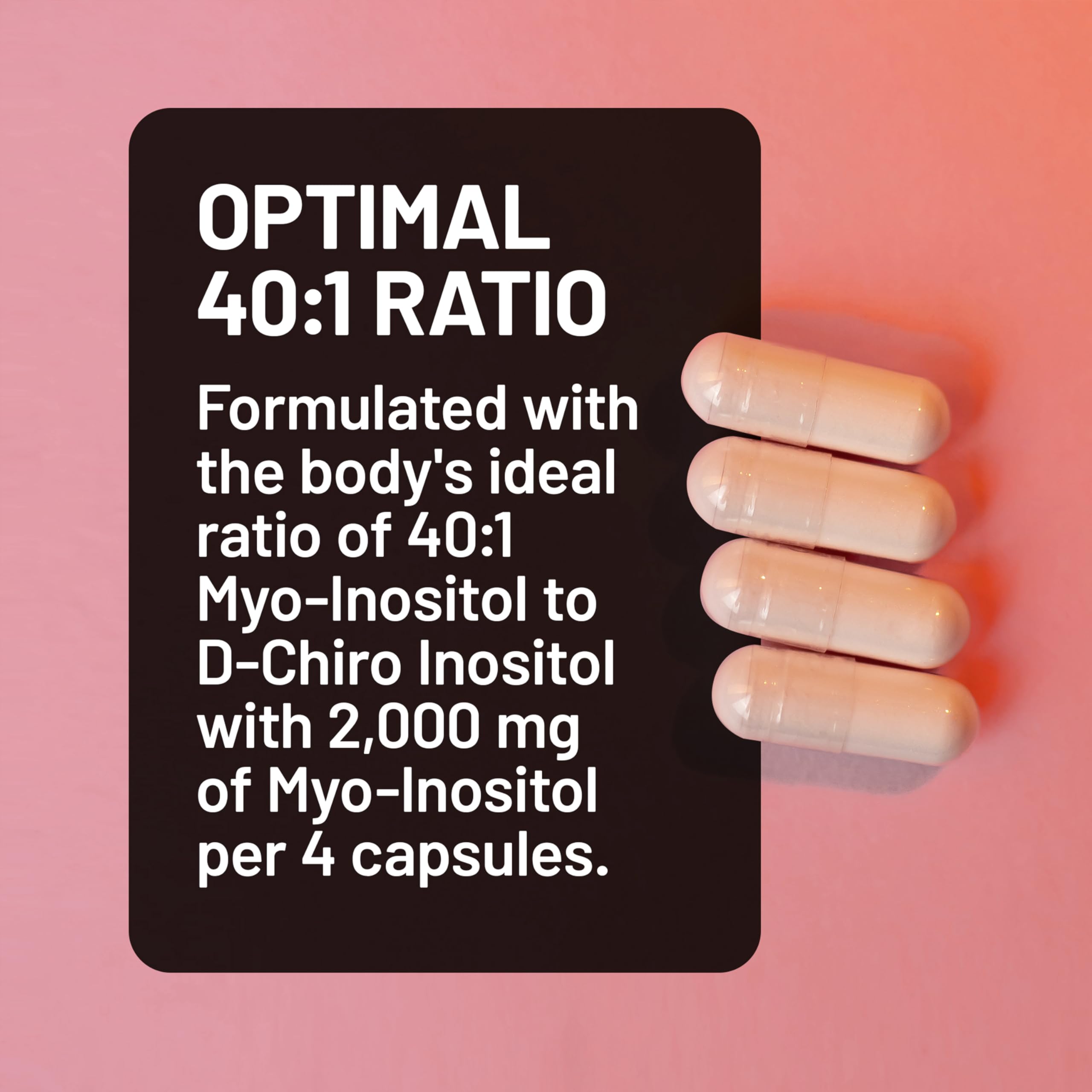 NatureWise Myo & D-Chiro Inositol supplement side view of bottle