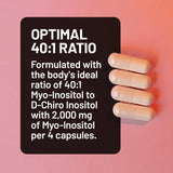 NatureWise Myo & D-Chiro Inositol supplement side view of bottle