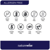 NatureWise NightTime Fitness Support side view with label