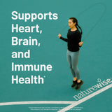 NatureWise Omega-3 Fish Oil Softgels showing softgel size