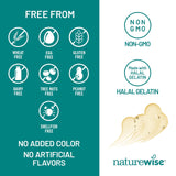 NatureWise Omega-3 + Vitamin E Softgels close-up