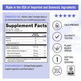 NatureWise Organic Flaxseed Oil Softgels packaging
