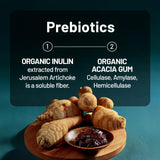 NatureWise Probiotics 60 Billion CFU bottle with a glass of water