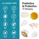 NatureWise Probiotics 60 Billion CFU bottle with a measuring spoon
