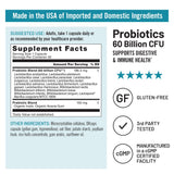 NatureWise Probiotics 60 Billion CFU ingredients list