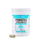 NatureWise Probiotics 70 Billion CFU bottle front view