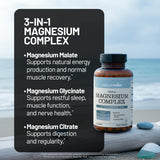 NatureWise Triple Magnesium Complex 115g side view