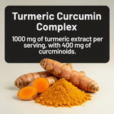 NatureWise Turmeric Curcumin bottle side view