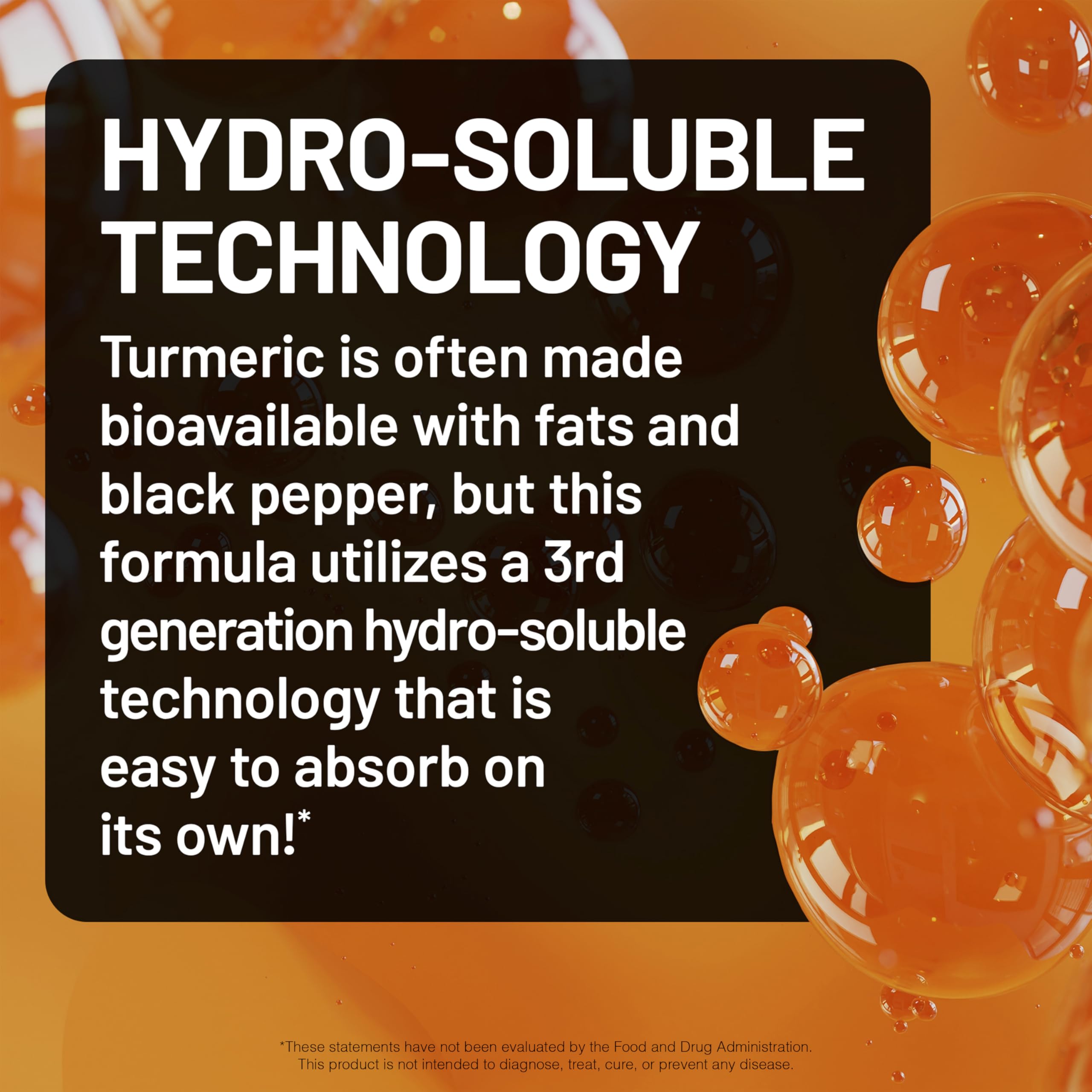 NatureWise Turmeric Curcumin ingredients list on packaging